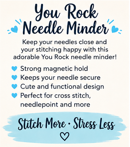 “You Rock” Needle Minder