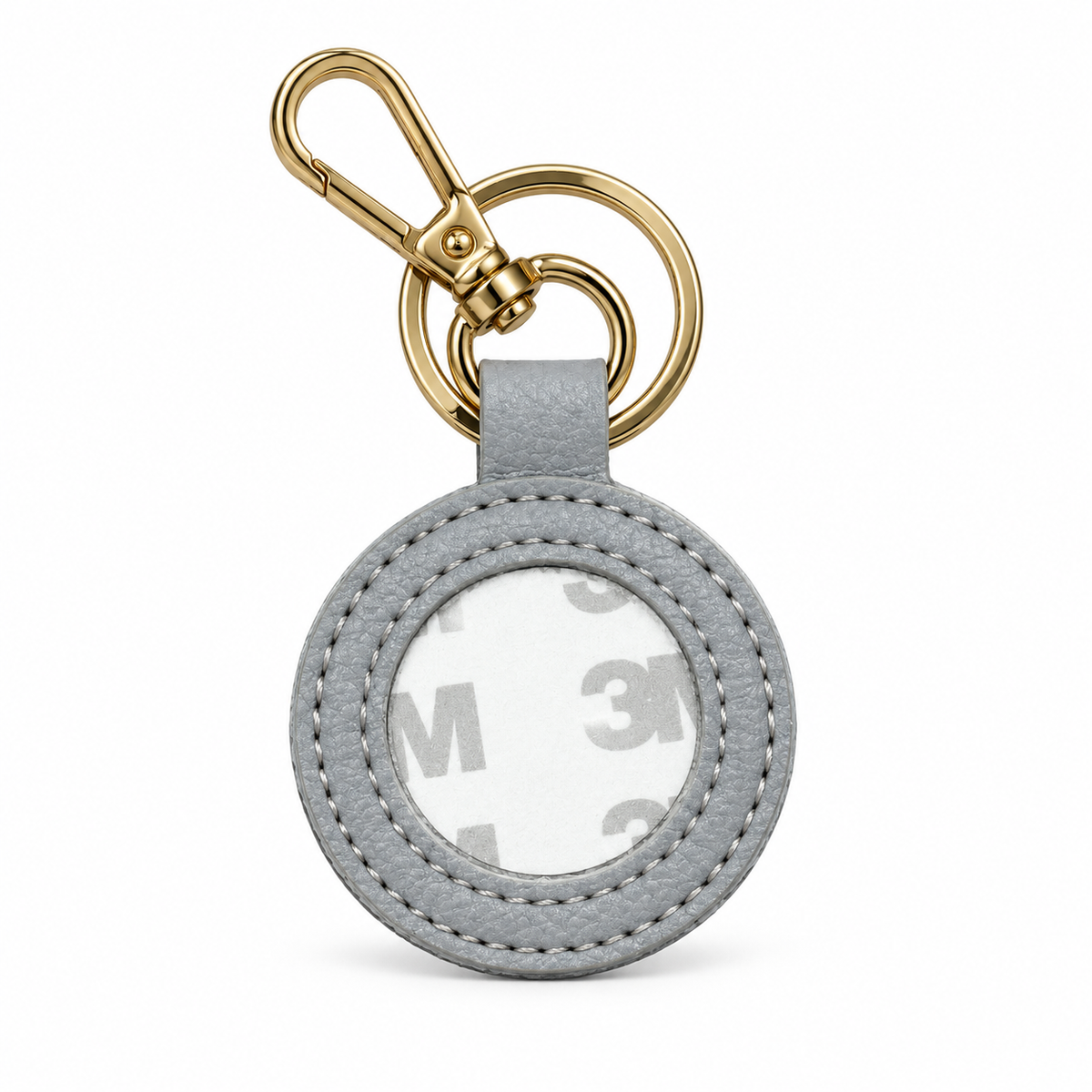 Self-Finishing Leather Needlepoint Keychain