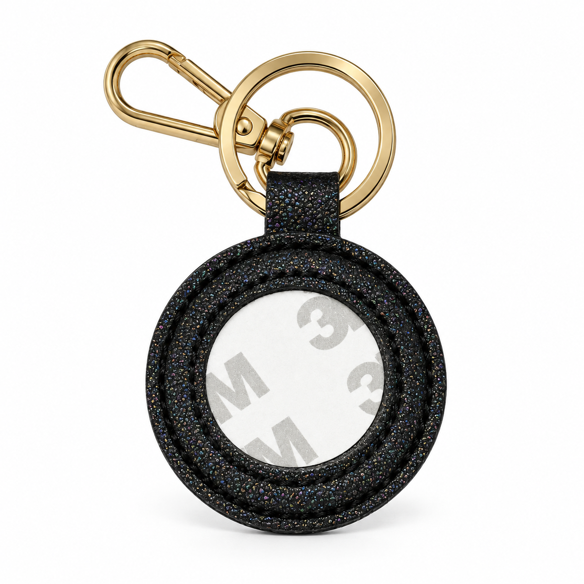 Self-Finishing Leather Needlepoint Keychain