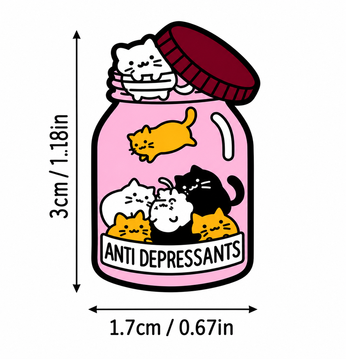 Anti Depressants Cat Needle Minder