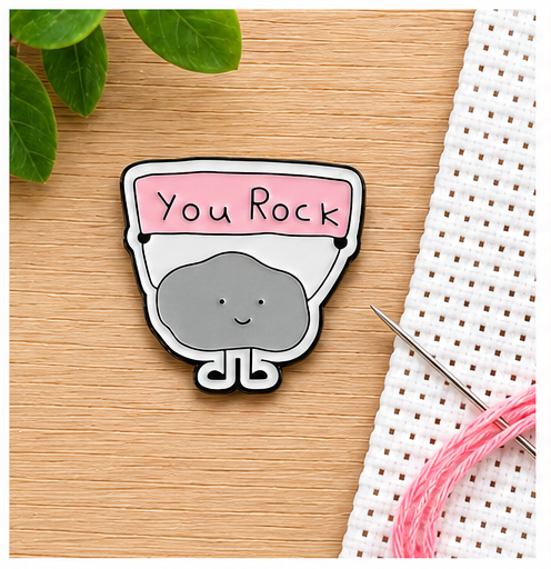 “You Rock” Needle Minder