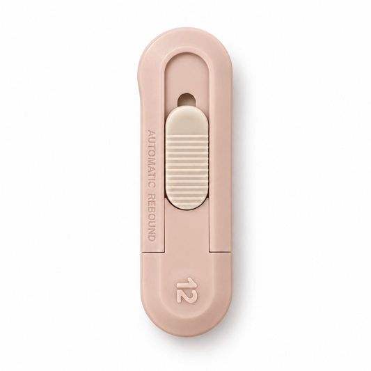 Automatic-Rebound Retractable Utility Knife