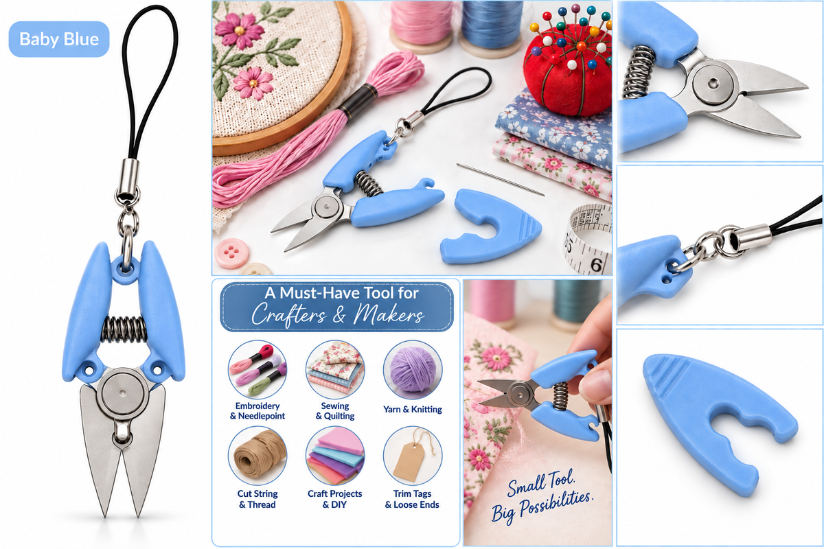 ✂️ Mini Pocket Thread Scissors