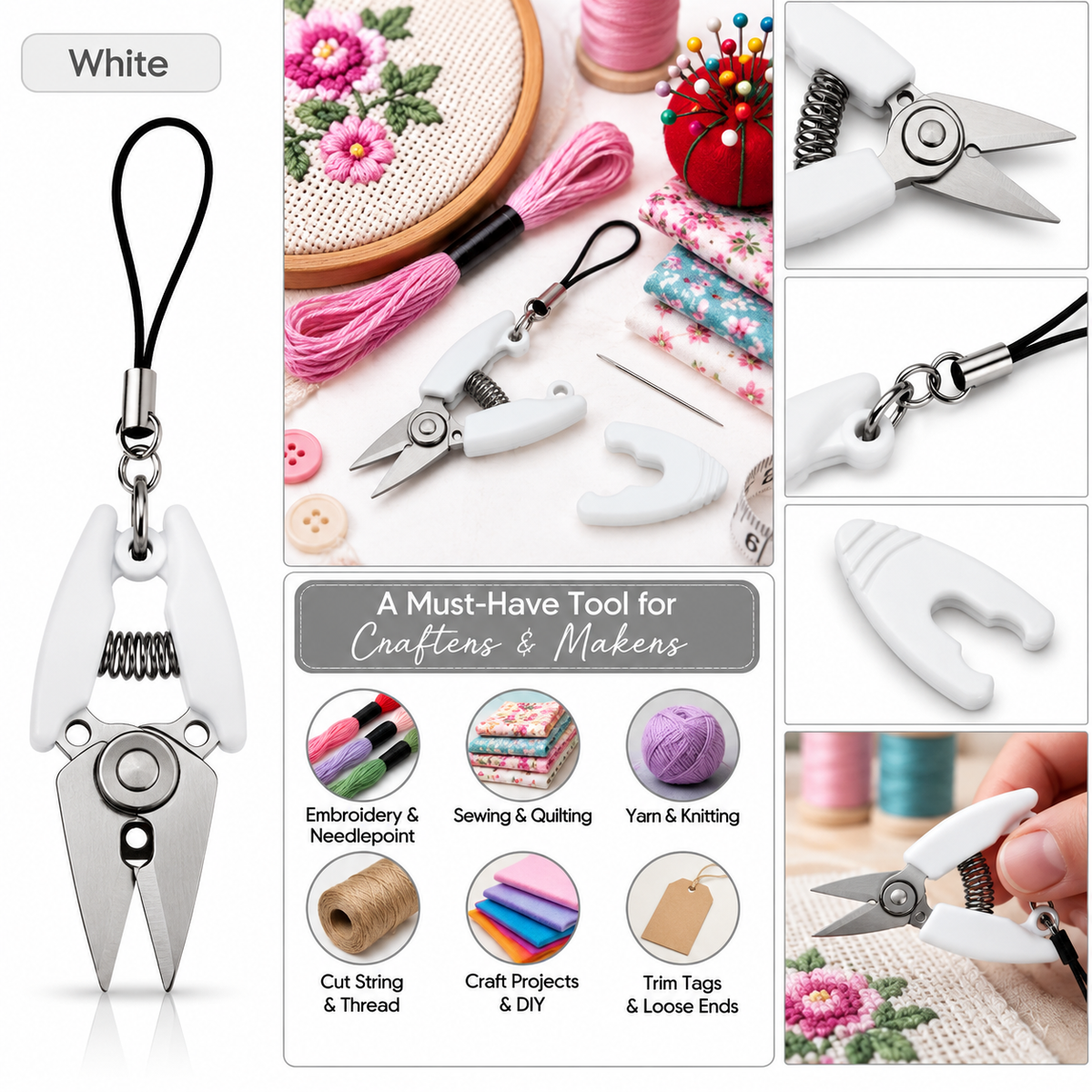 ✂️ Mini Pocket Thread Scissors