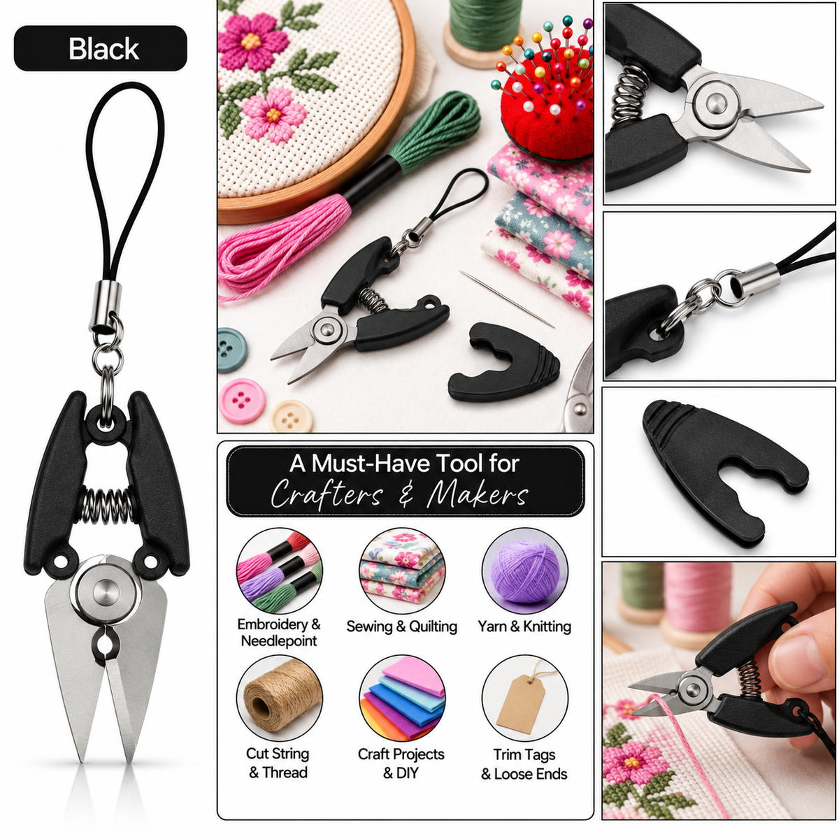 ✂️ Mini Pocket Thread Scissors