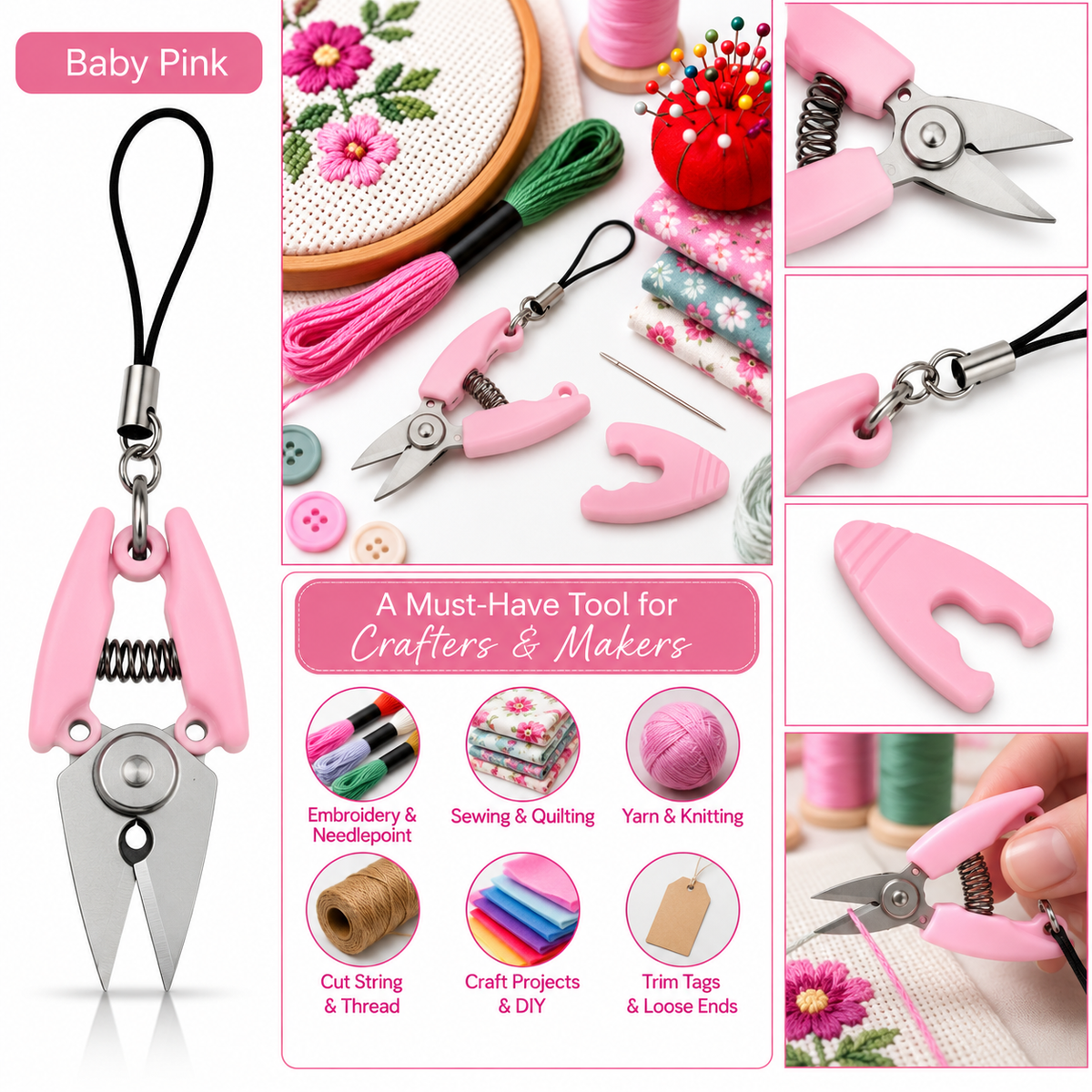 ✂️ Mini Pocket Thread Scissors