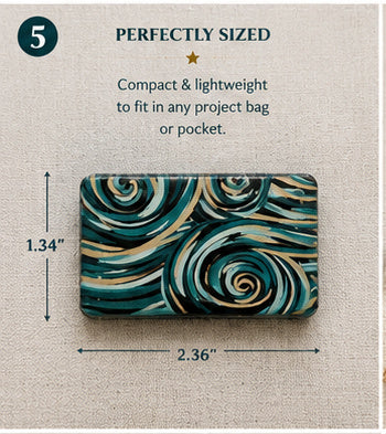 Stitch Stash Tin – Needlepoint Notions & Needle Storage