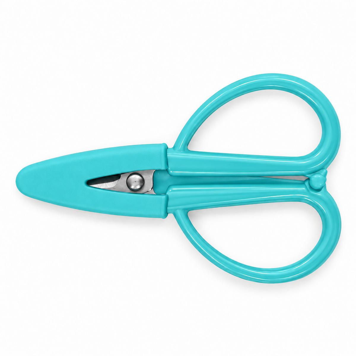 Mini Silicone Scissors with Protective Cover