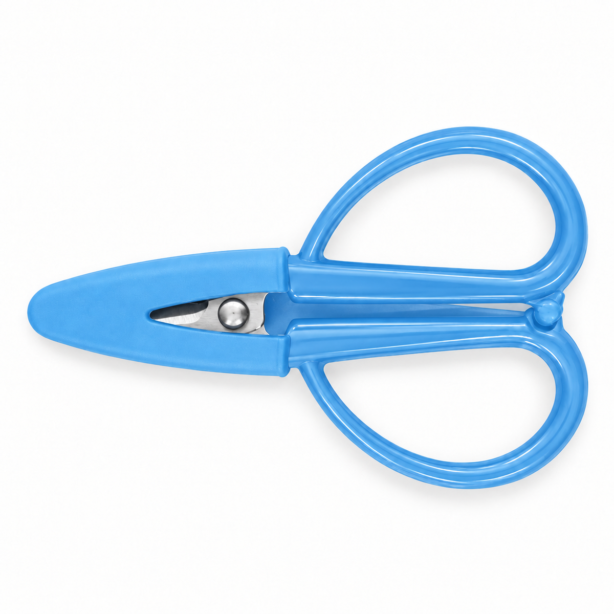 Mini Silicone Scissors with Protective Cover