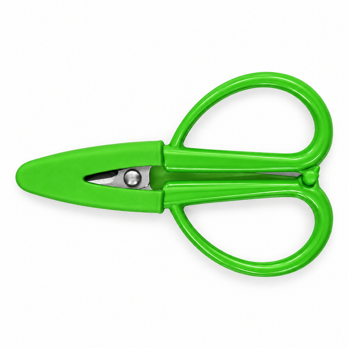 Mini Silicone Scissors with Protective Cover