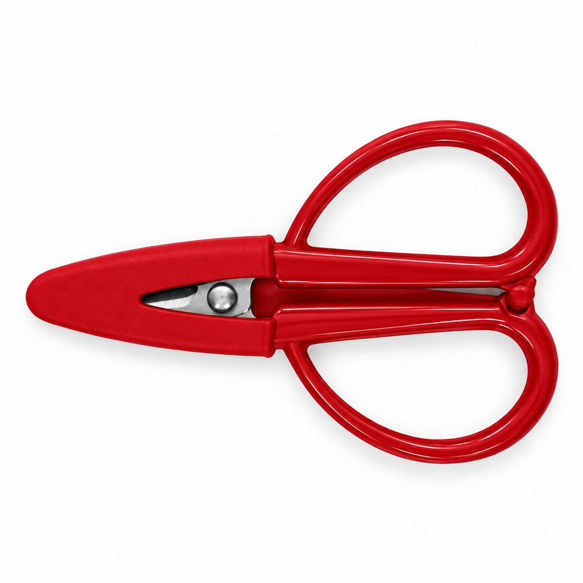 Mini Silicone Scissors with Protective Cover