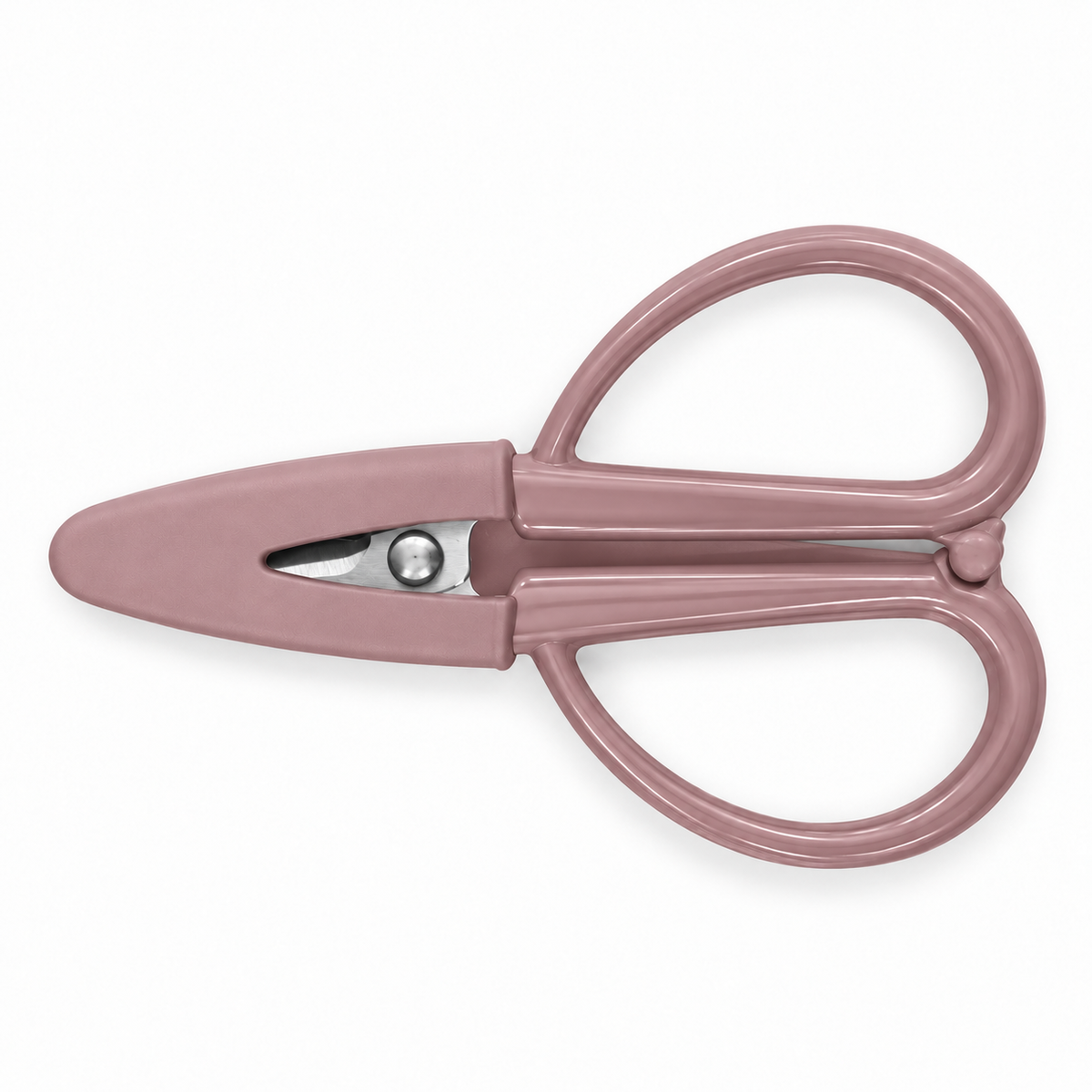 Mini Silicone Scissors with Protective Cover