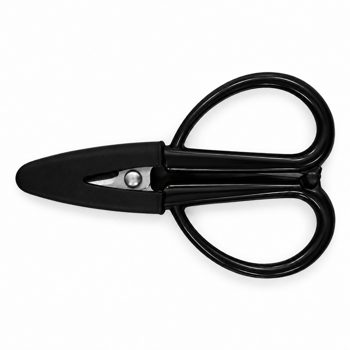 Mini Silicone Scissors with Protective Cover
