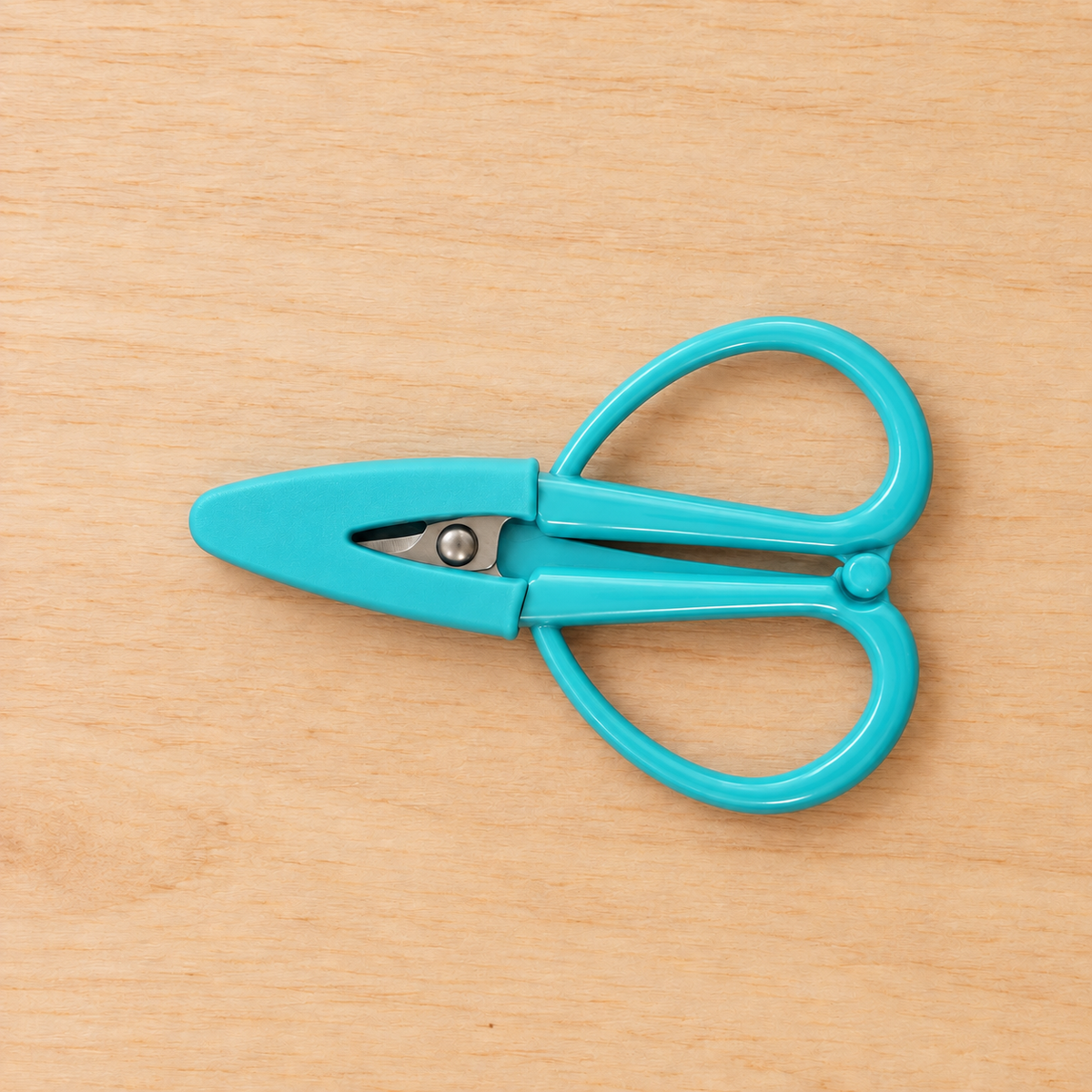 Mini Silicone Scissors with Protective Cover