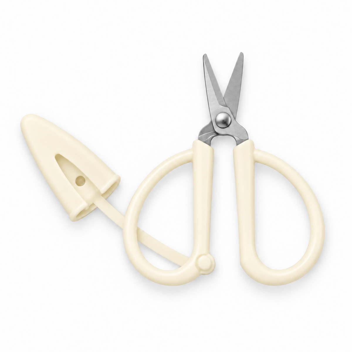 Mini Silicone Scissors with Protective Cover